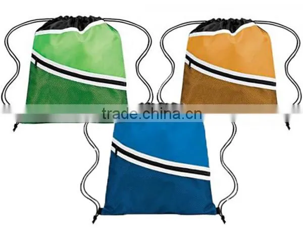 2015 New products market cheap shopping bags personalize drawstring bags