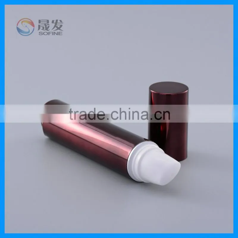 Empty cosmetics airless tube for BB cream