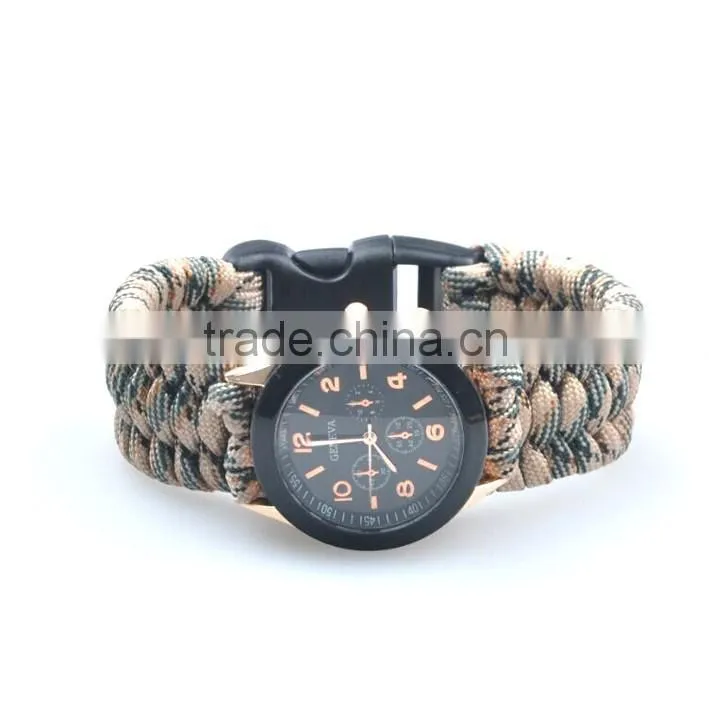 550 paracord bracelet with watch, paracord bracelet with firefighter, paracord bracelet with logo