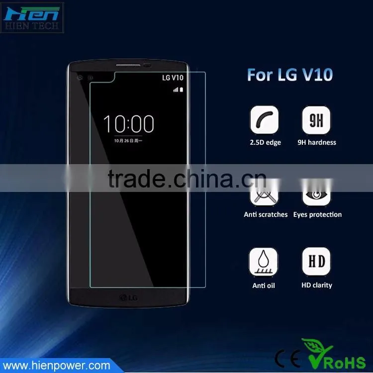 0.33mm 9H hardness 2.5D tempered glass sreen protector for honor 5X