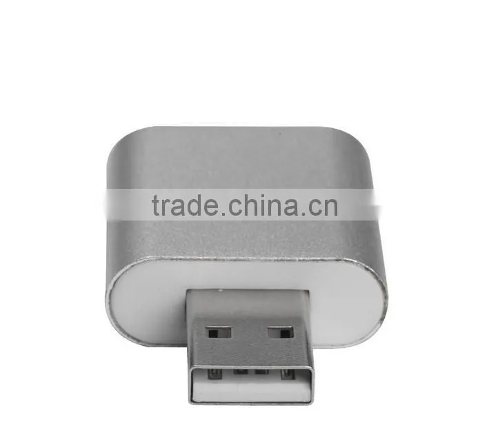 New Aluminum alloy 3.0 USB sound card headphones 3.5mm Jack converter
