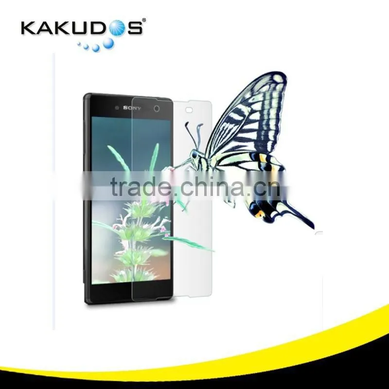 9H Hardness Anti-shock Ultra thin 0.26mm Tempered Glass Screen Protector for Sony Xperia Z4 ,Free sample