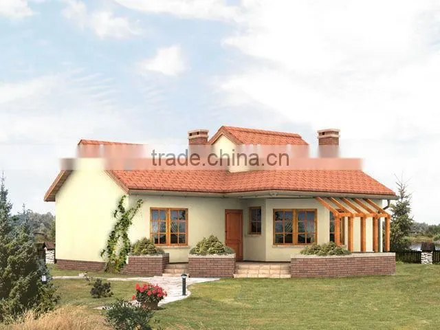 fast construction light steel structure prefab villa cheap modern prefab villa