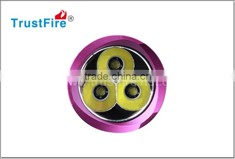 TR-D008 best bicycle led light 2000lumens CREE bicycle light TrustFire bike front light with rechargeable battery pack