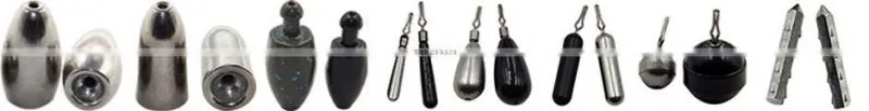 Wholesale Tungsten Weights Skinny Drop Shot Weight