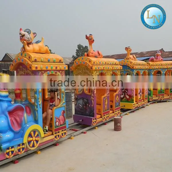 China electric train toy children train ride amusement park mini train rides elephant train ride for sale