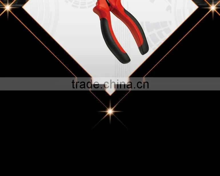 45# Carton Steel Plastic Handle Long Nose Pliers