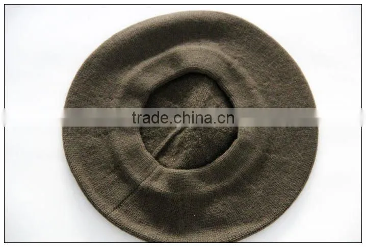 100% cashmere female hat