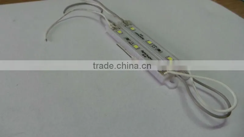12v Plastic base 5050 LED module with 4 lights
