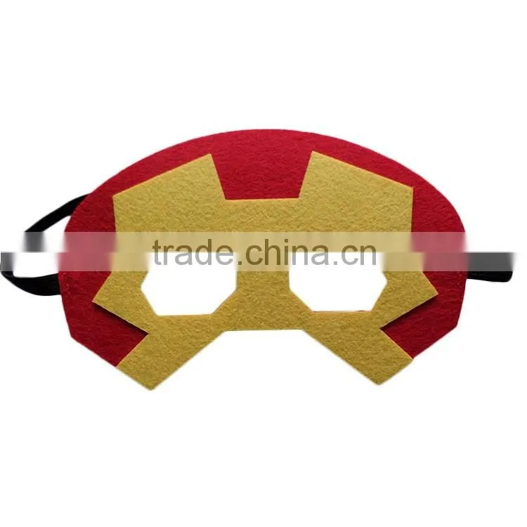Manufacturers customized wholesale Halloween Mask super hero children's cartoon cartoon Costume Party Mask