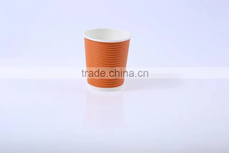 Zhejiang GoBest hot sale ripple wall paper cup