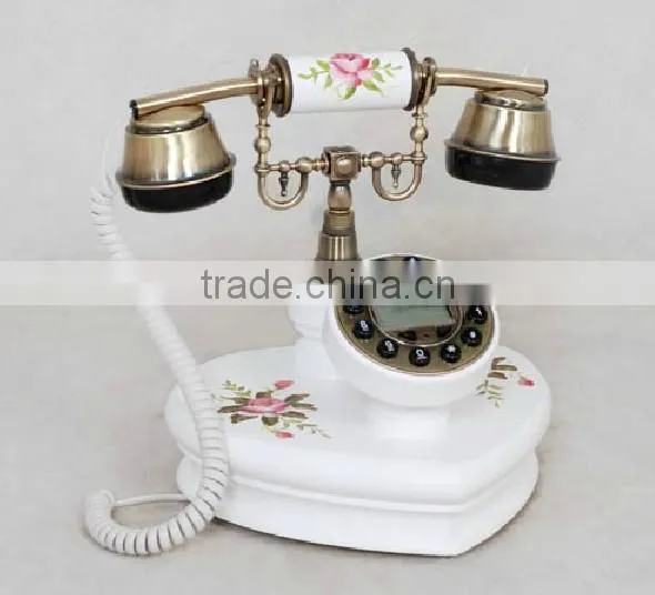 2015 hotsales heart shaped vintage telephone