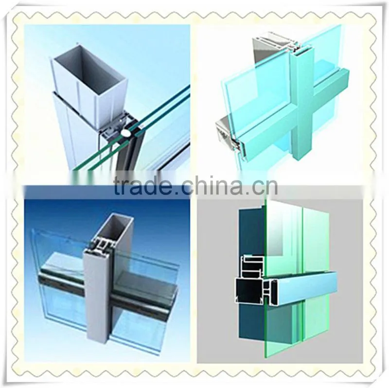 Facade System visible curtain wall design and invisible curtain wall design