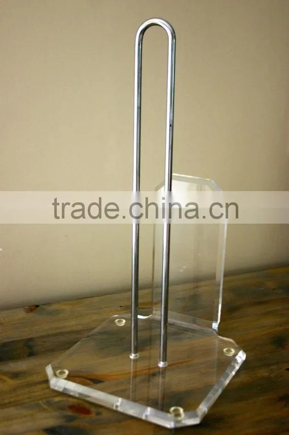 acrylic paper towel holder/paper tower stand-FA1403092003