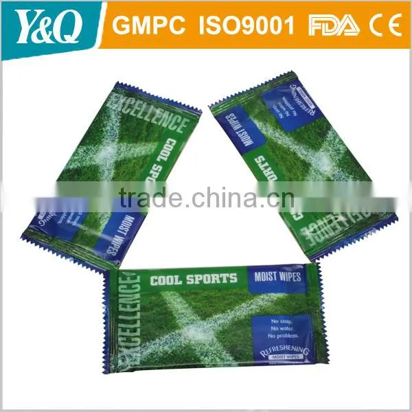 High Quality Cooling Sport Men Wet Wipes