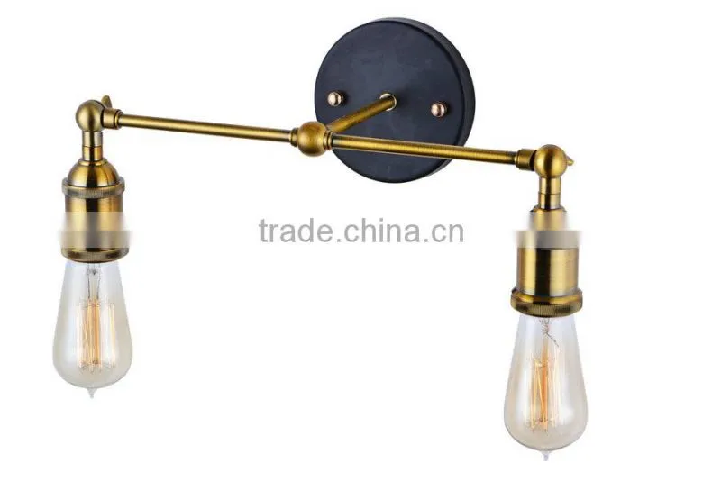 Manufacturer's Premium iron wall sconce lamp brass wall lamp