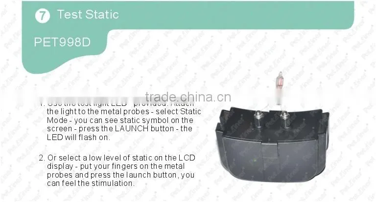 LCD Display and Remote Control E-collar for Dogs