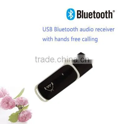 Mini usb audio bluetooth receiver with microphone