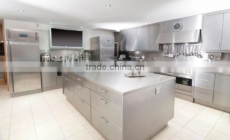Stainless restaurant kitchen design modern kitchen cabinets on sale