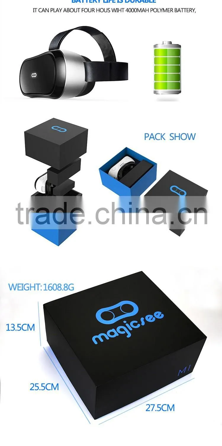 3d Glasses Virtual Reality Helmet Video all in one vr box 3.0