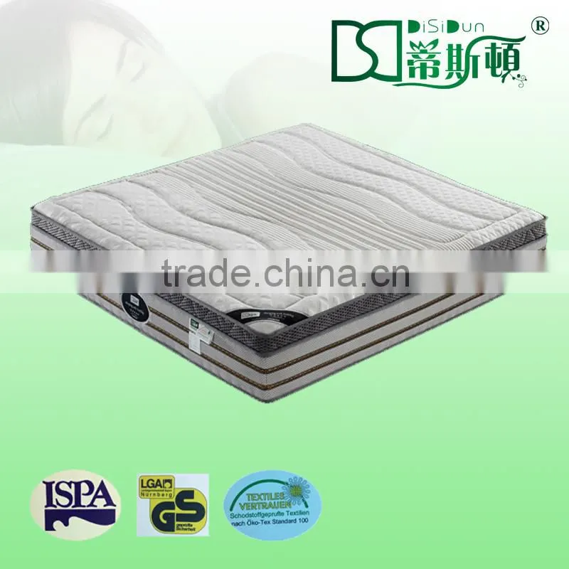 China latex foam spring roll bed mattress manufacturer DS-922
