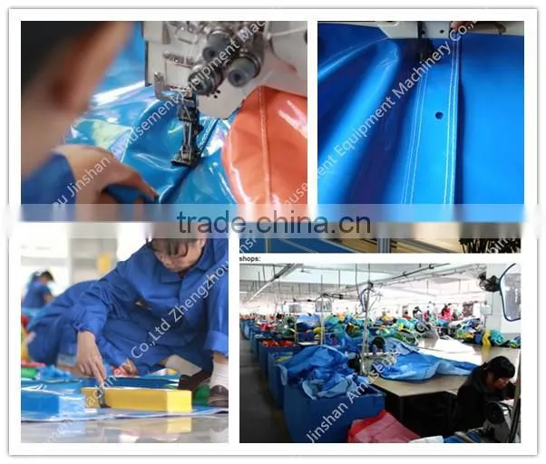 Relaxing!!! Happy inflatable jumping place for kids inflatable playground for sale