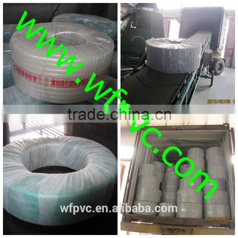 PVC Air Hose with Fittings, Used in Pneumatic Tools, Washing Device and Compressors Engine Component