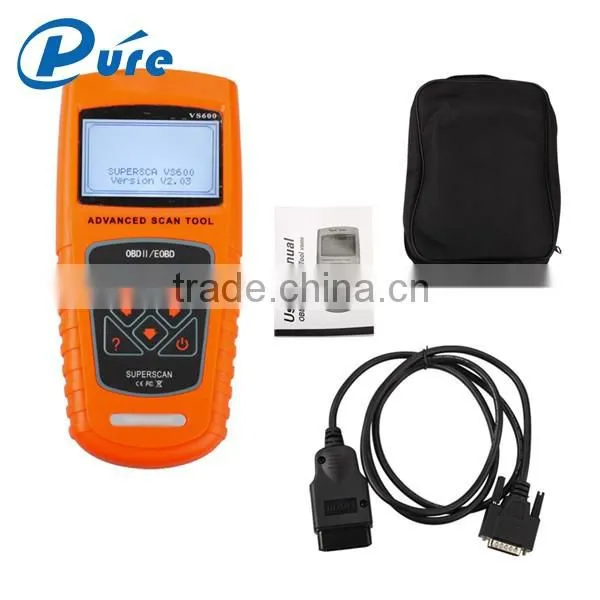 High quality VS600 VgateScan Advanced Vehicle Scanner Automotive OBDII/EOBD Scanner Diagnostic Code Reader OBD2 Scanner