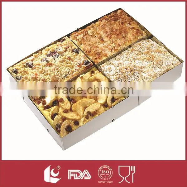 Bakeware telescopic stainless steel round cake mould ring shape