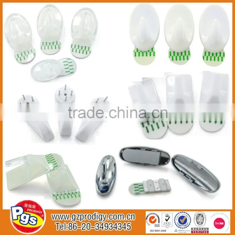 hot selling stick-on towel holding hooks/ towel sucker hook/adhesive hanging holder