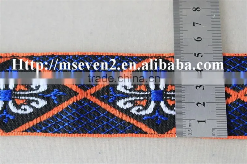 good sale butterflies pattern embroidery tirm woven ribbons