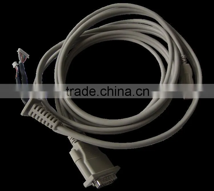 HDMI and USB to 15 Pin and 4 Pin Connector with Overmould SR Molded Cable Assembly