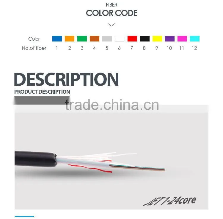 0.9mm tight buffer optical 4 core indoor multi mode micro fiber optical cable JET