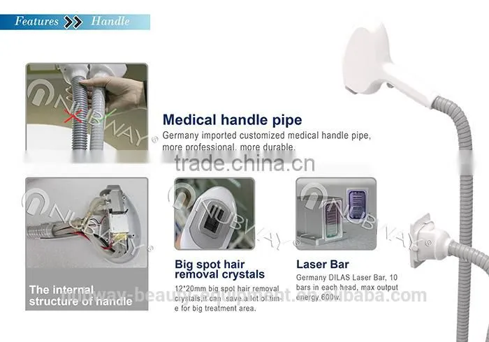 2015 new design Back Hair Removal/Beauty Salon Hair Removal/Brazilian Laser Hair Removal
