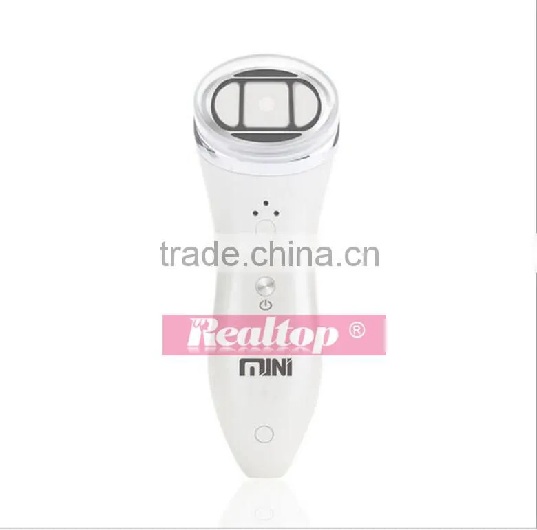 Mini Hifu Scalpel Rejuvenation RF Face Lifting Skin Tightening Anti Wrinkle Hifu High Intensity Focused Ultrasound Beauty Device