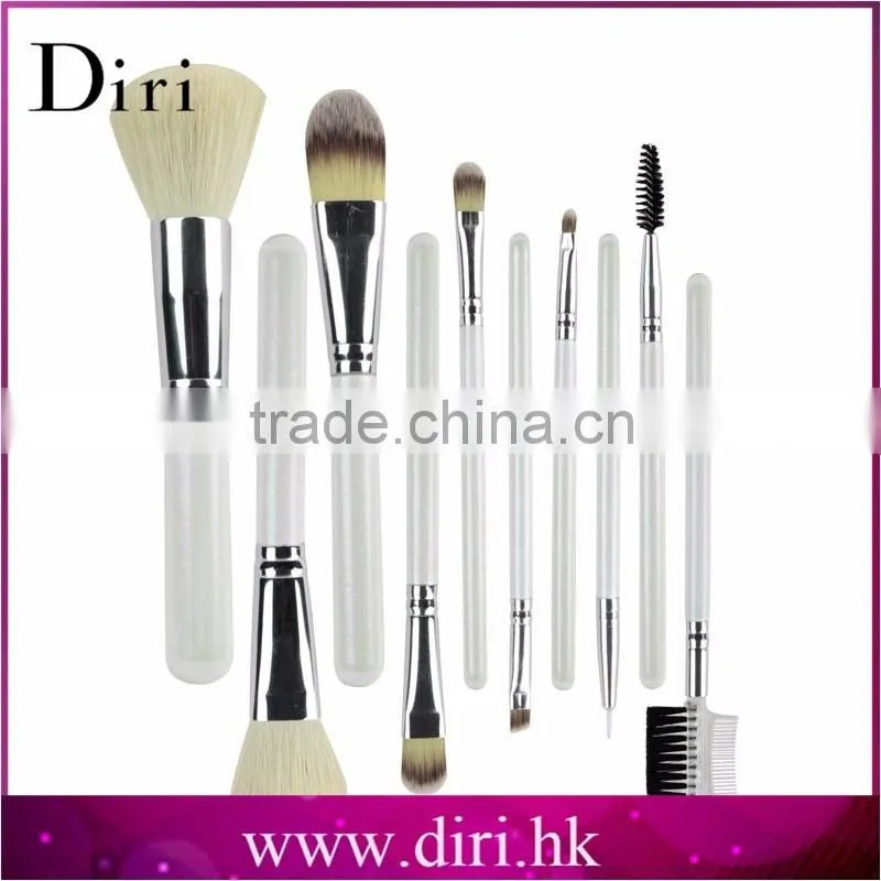 10pcs professional cosmetic makeup brush kit for makeup