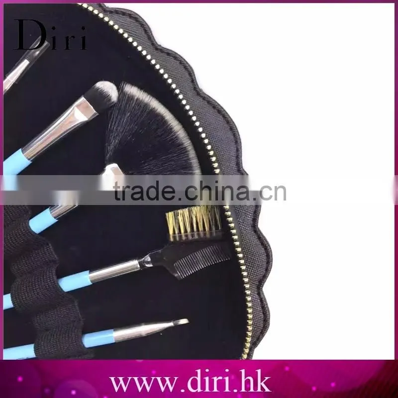 ShenZhen Professional Synthetic Cosmetic Makeup Brush Set with Leather Traverl Bag Case