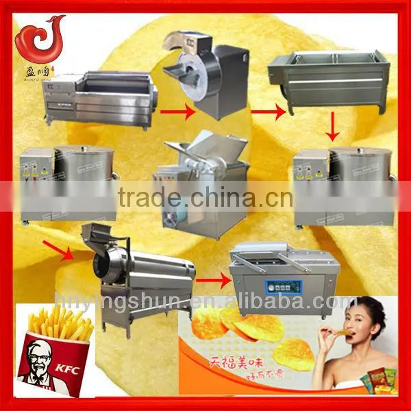 2013 semi automatic cassava crisps processing line