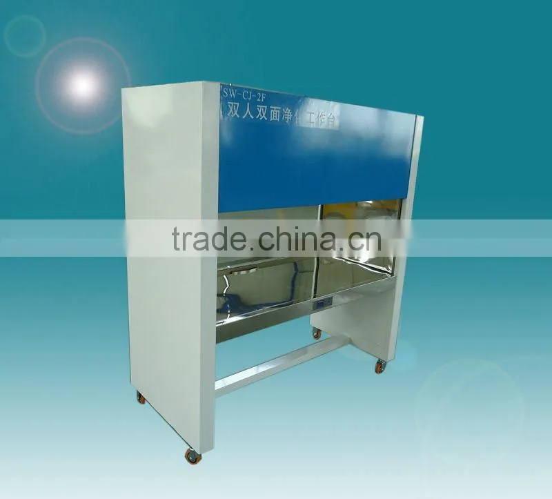 SW-CJ-2F laminar flow horizoutal frame clean workbench