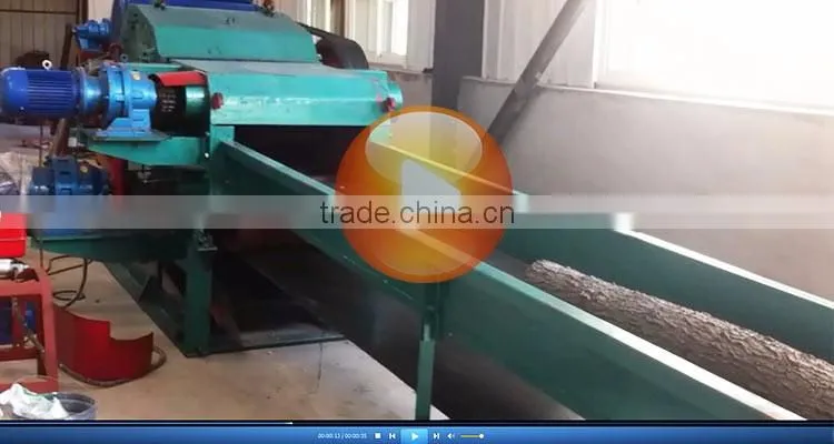 Henan Strongwin Factory supply pto mobile wood chipper shredder machine price