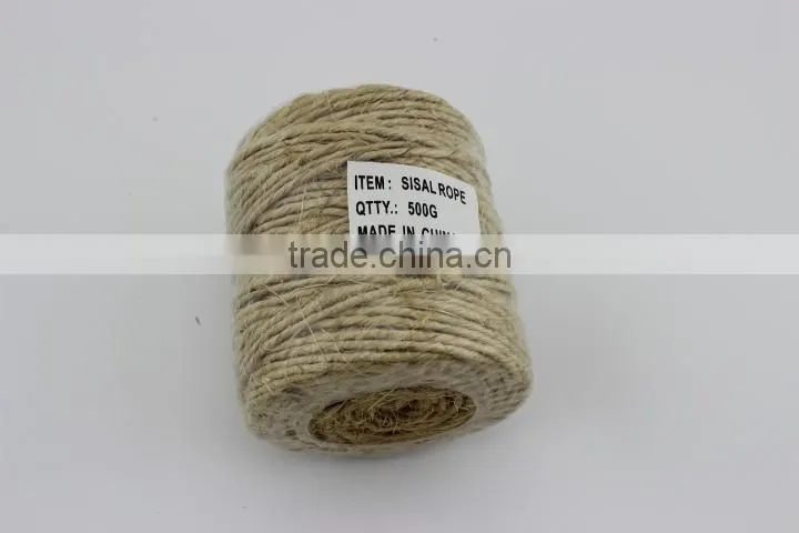 nature color jute ,sisal twine,gardening twine,nature color twine
