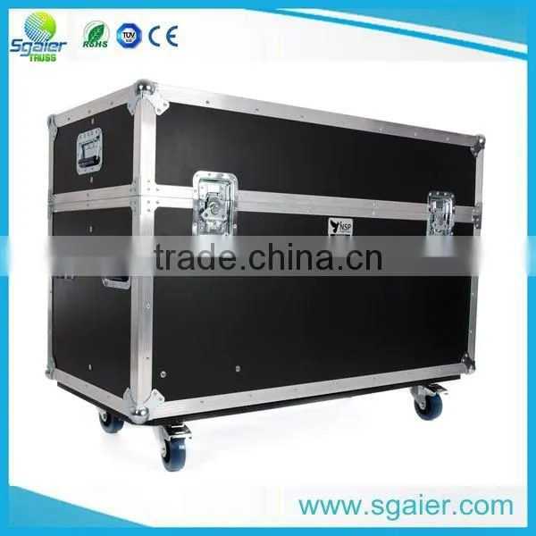 professional aluminum trolley flight case for led par light