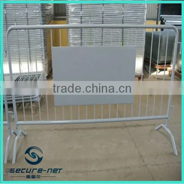 Removable road barrier fence with superior quality