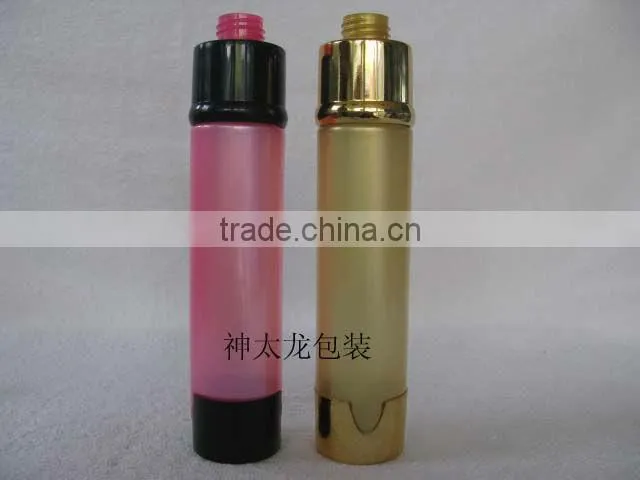 plastic empty shampoo bottles