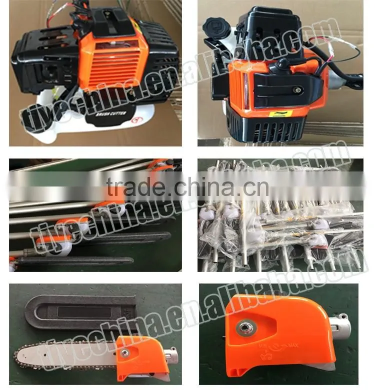 Agricultural Machinery Gasoline 33cc 43cc 52cc 2 in 1 Petrol Strimmer Brush Cutter