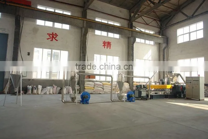 wood waste made wpc machine