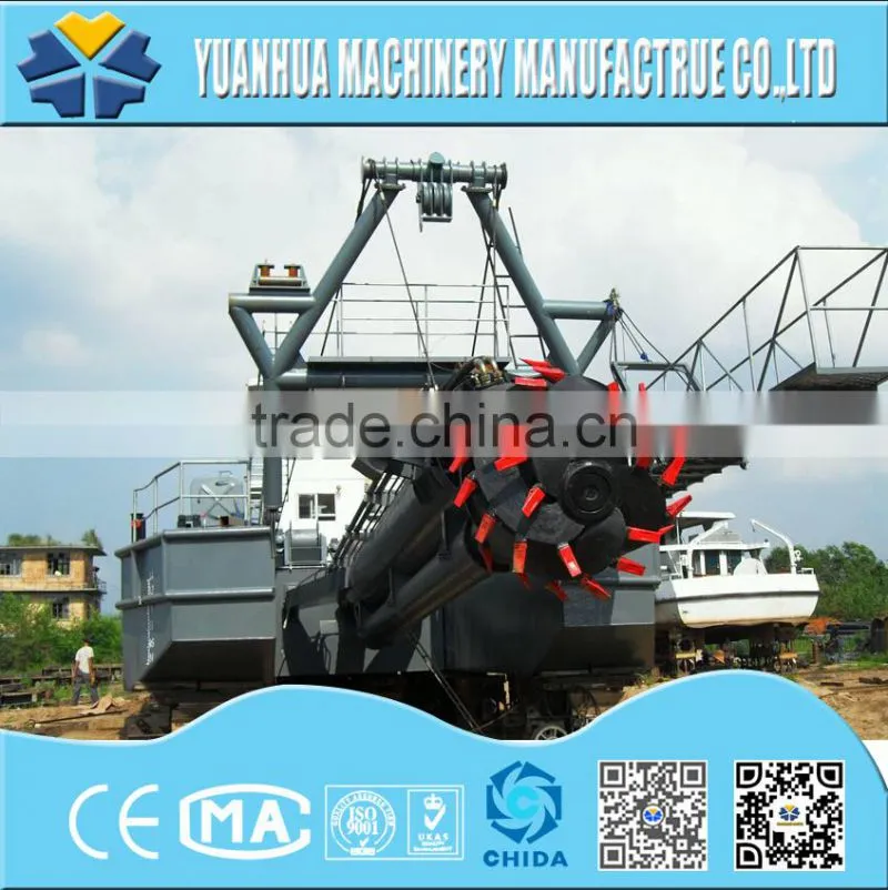 bucket chain dredger for alluvial gold mining