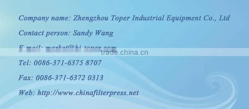 Filter press for sale made by stainless steel material of food grade