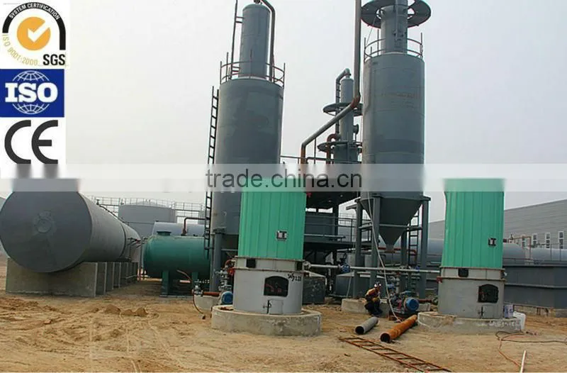 2015 New Continuous Waste Oil Distillation Plant with CE,SGS,ISO