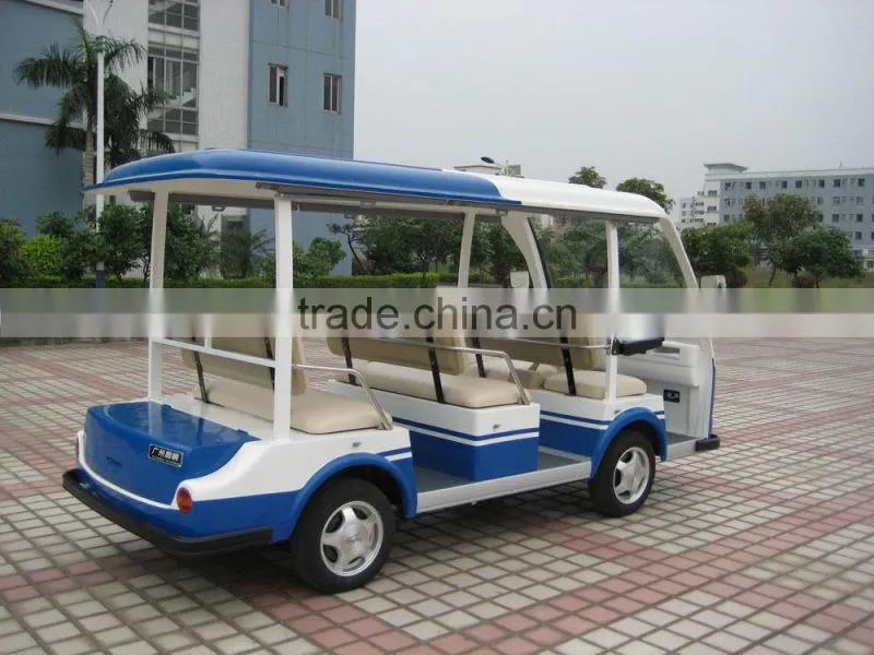 Unique best sale passenger transport battery powered sightseeing shuttle bus